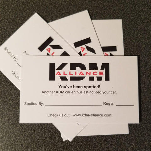 Business Cards - KDMA Spotted Cards