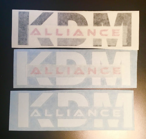 KDM Alliance Sticker